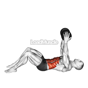 Dumbbell Straight Arm Twisting Sit-up