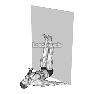 Legs-up The Wall Yoga Pose