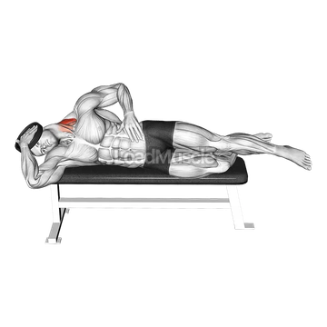 Weighted Side Lying Side Neck Raise