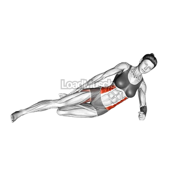 Side Bridge with Bent Leg