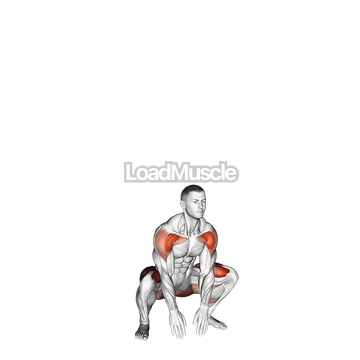 Bodyweight Full Squat with Overhead Press