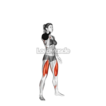 Kettlebell Single Arm Thruster