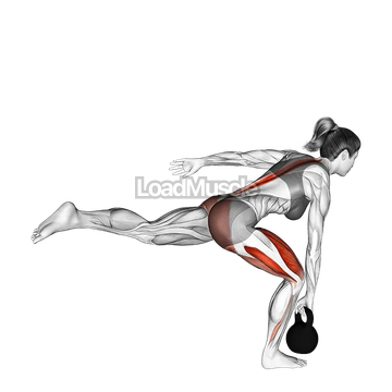 Kettlebell Single Leg Deadlift
