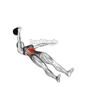 Kettlebell Single Arm Sit-Up