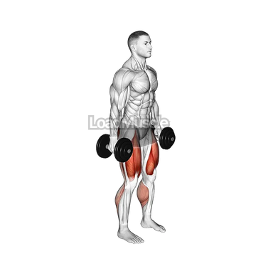 Dumbbell Squat Lunges Jump Complex