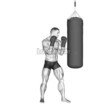 Hook Kick Kickboxing (with boxing bag)