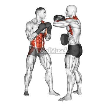 Boxing Left Uppercut (with partner)