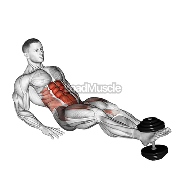 Weighted Seated Tuck Crunch on Floor