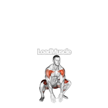 Bodyweight Full Squat With Overhead Press