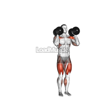 Dumbbell Side Lunge with Shoulder Press