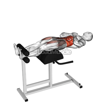 Glute Ham Developer Sit up and Russian Twist