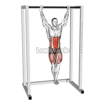 Hanging Knee Circle Raise