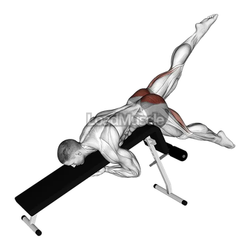 Incline Alternate Flutter Kicks