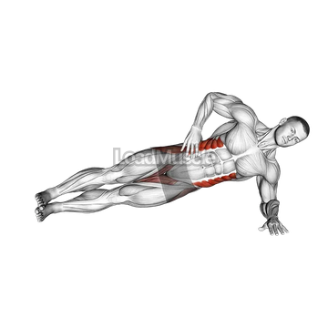 Side Plank Leg Lift