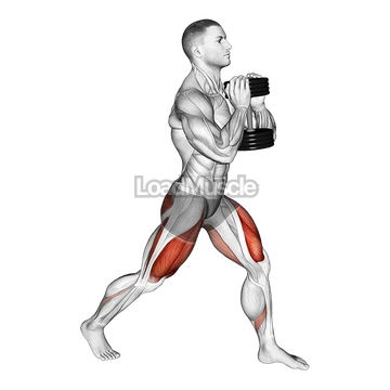 Dumbbell Goblet Split Squat