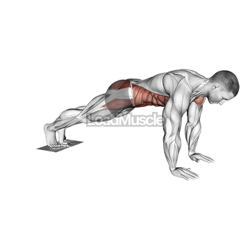 Plank Jack Slide with Towel