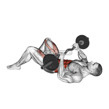 EZ-Bar Russian Twist Sit-up