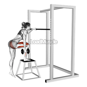 Dumbbell Glute Dominant Step-Up