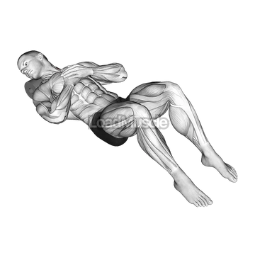 Roll Neck Rotation Lying on Floor