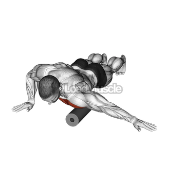 Roll Front Shoulder and Chest Lying on Floor