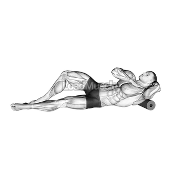 Roll Posterior Shoulder Lying on Floor