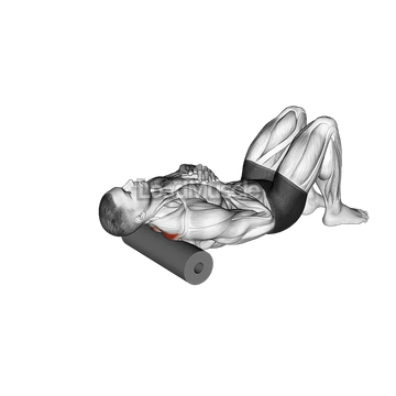 Roll Middle Back Lying on Floor