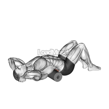 Roll Thoracic Spine Lying on Floor