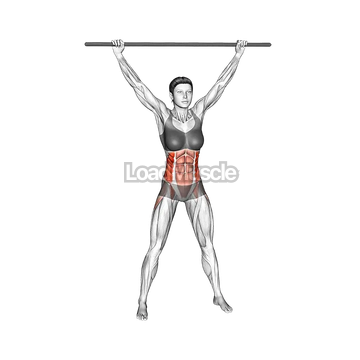 Stick Side Bend Stretch