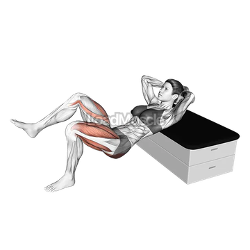 Bodyweight Single Leg Kas Glute Bridge