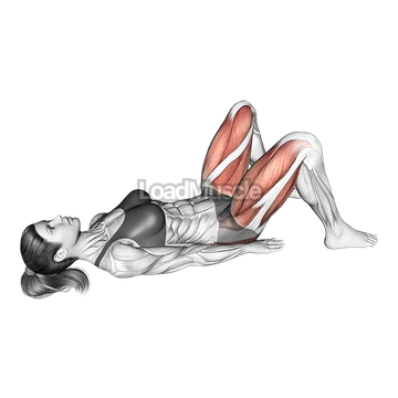 Wide Glute Pulse Bridge