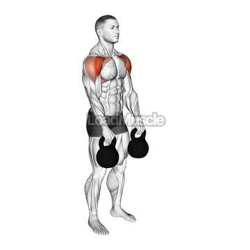 Kettlebell Front Raise