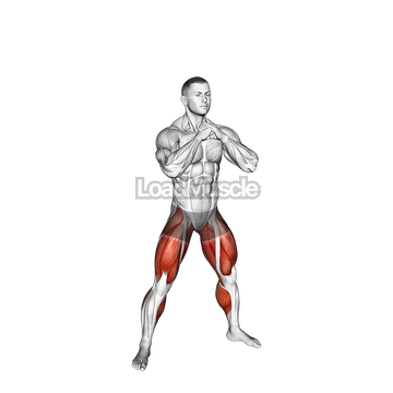 Wide Stance Jump Squat to Narrow Stance Jump Squat