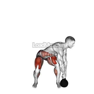 Kettlebell Rotational Deadlift