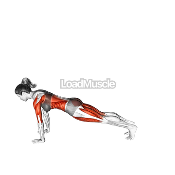 3 Leg Chatarunga Pose