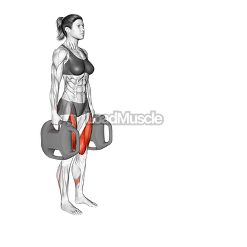 Bottle Weighted Forward Lunge