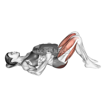 Bottle Weighted Glute Bridge