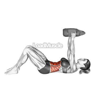 Bottle Weighted Overhead Crunch