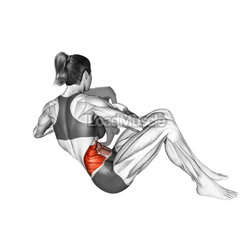 Bottle Weighted Russian Twist