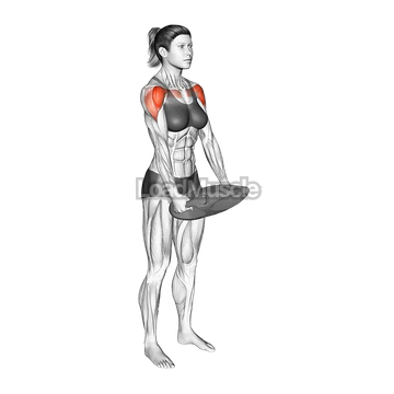 Bottle Weighted Front Raise