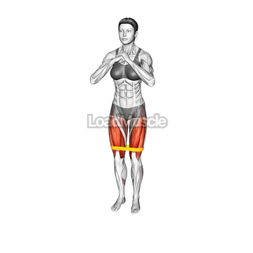 Resistance Band Side Lunge