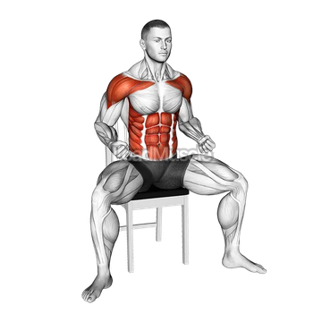 Sitting Uppercut on a Chair