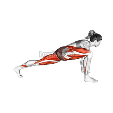 Flying Lizard Yoga Pose Utthan Pristhasana