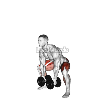 Dumbbell Sumo Deadlift