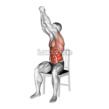 Sitting Woodchopper on a Chair