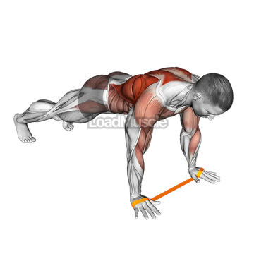 Resistance Band Renegade Row