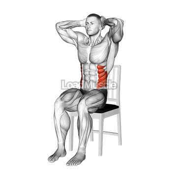 Seated Side Bend on a Chair
