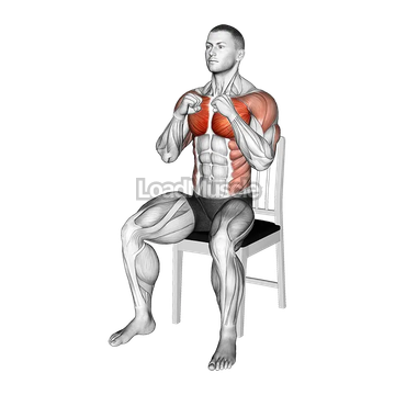 Seated Cross Body Punch on a Chair