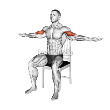 Seated Shoulder Tap on a Chair