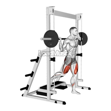 Smith Elevated Split Squat