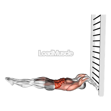 Lying Floor Negative Dragon Flag